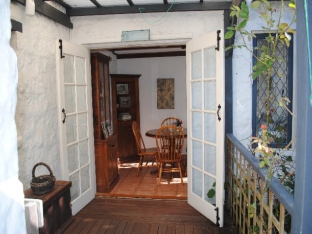 Fig Tree Cottage-French doors