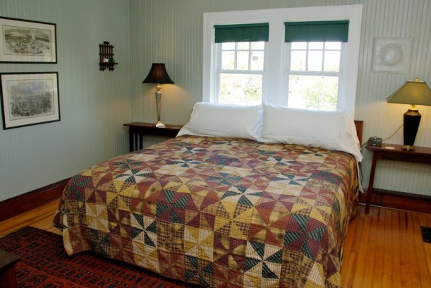 bedroom at Croatan Cottage