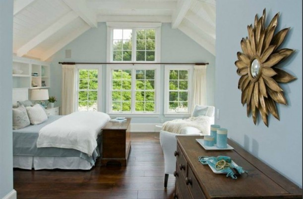 blue bedroom