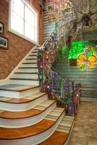 foyer during filming of Real World NOLA