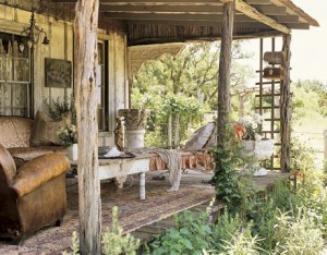 Cottage porch Magnolia Pearl ranch CL