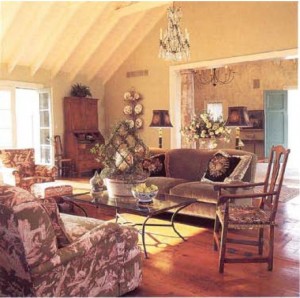 Suzy Stout farmhouse living room Trad Home