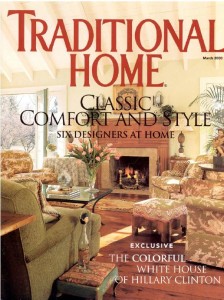 Traditional Home Magazine cover 2000 Suzy Stout