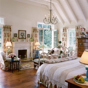 master bedroom fireplace wall Traditional Home
