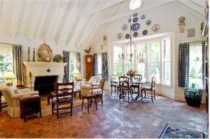 white hearth room listing