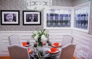 Britany's dining room after