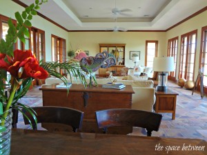 Caracao house from The Bachelorette-living room