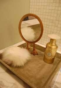 Coastal Living Ultimate Beach House-bath 2 footed mirror