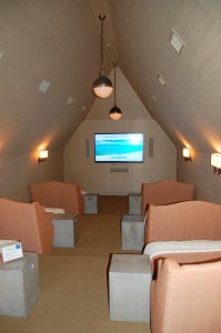 Coastal Living Ultimate Beach House-in home theater