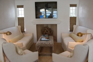 Coastal Living Ultimate Beach House-sitting room off kitchen