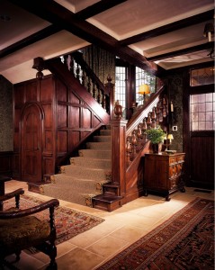 Sagee Manor-foyer and staircase