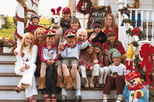 Cheaper by the Dozen cast photo-farmhouse porch