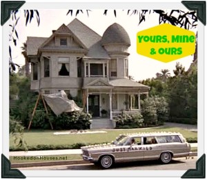 Yours Mine & Ours movie 1968 Victorian house cover