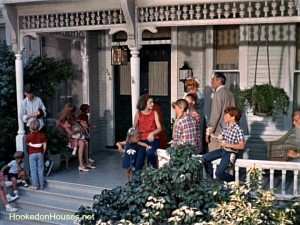 Yours Mine & Ours movie house front porch 2