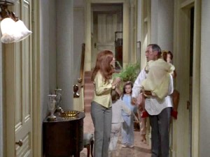 Yours Mine & Ours movie house upstairs hall