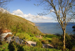 view from the Watch House and Boat House Cornwall