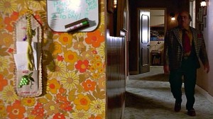 orange and yellow flowered kitchen walllpaper-Matilda