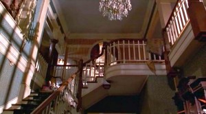 staircase in Trunchbull's mansion-Matilda