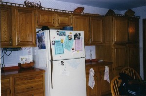 Kitchen before