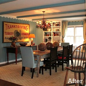 Renita's dining room after remodel