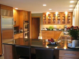 Sarah's wood kitchen