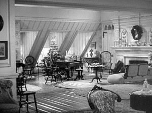 Holiday Inn movie living room wide shot