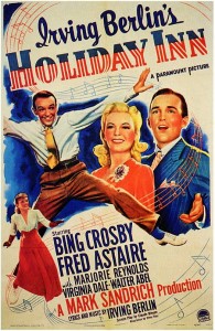 Holiday Inn movie poster Crosby Astaire