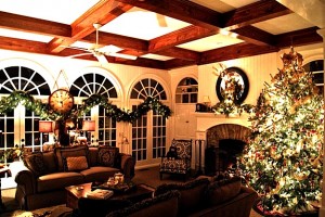 Lisa's house in Atlanta Christmas tree