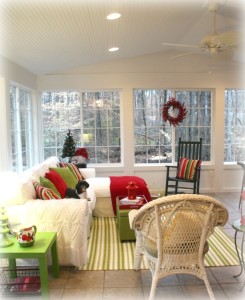 lime green and red sunroom vert 1212