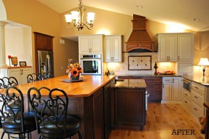 Jill's kitchen after reno