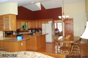 Jill's kitchen before reno