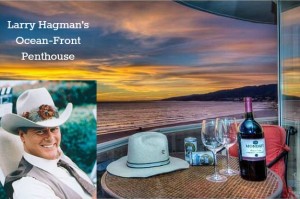 Larry Hagman's ocean front penthouse condo listing