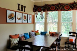 Missi's breakfast room after reno
