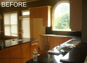 Missi's kitchen before reno