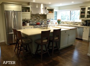Shawn's kitchen after reno