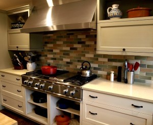Shawn's kitchen after reno-range