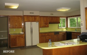 Shawn's kitchen before reno