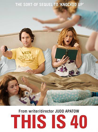 This is 40 movie poster Judd Apatow