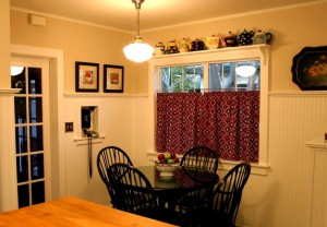 Candice's kitchen teapot collection after