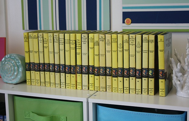 My Nancy Drew Mysteries yellow backs