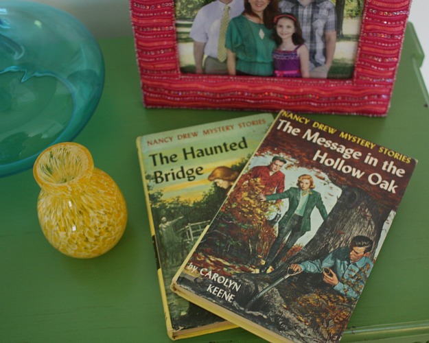 Nancy Drew mysteries Dave gave me