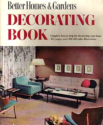 cover of decorating book from 1950s