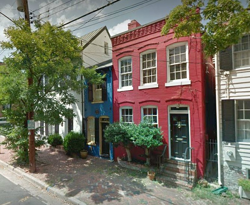 The Spite House in Alexandria Virginia today