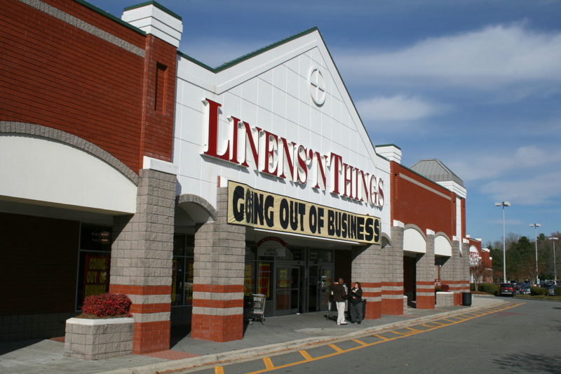 Linens n Things Closed Bankruptcy