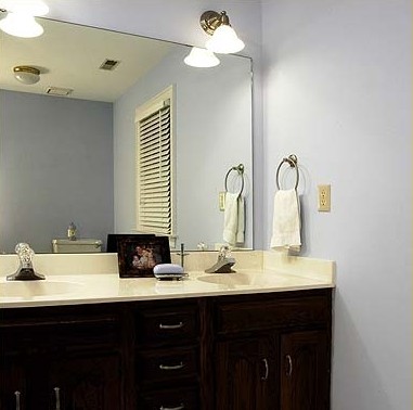 Before After Bathroom Mirror Makeovers Hooked On Houses