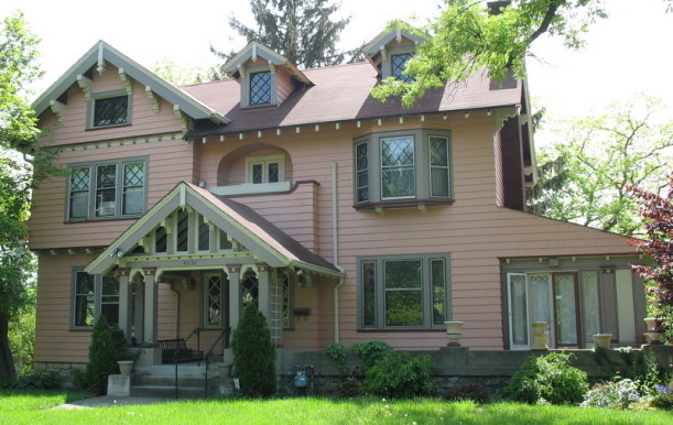 pink house in North Avondale