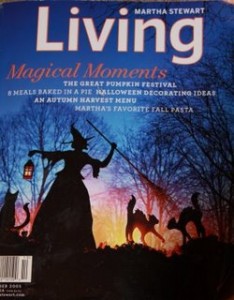 cover of Martha Living magazine