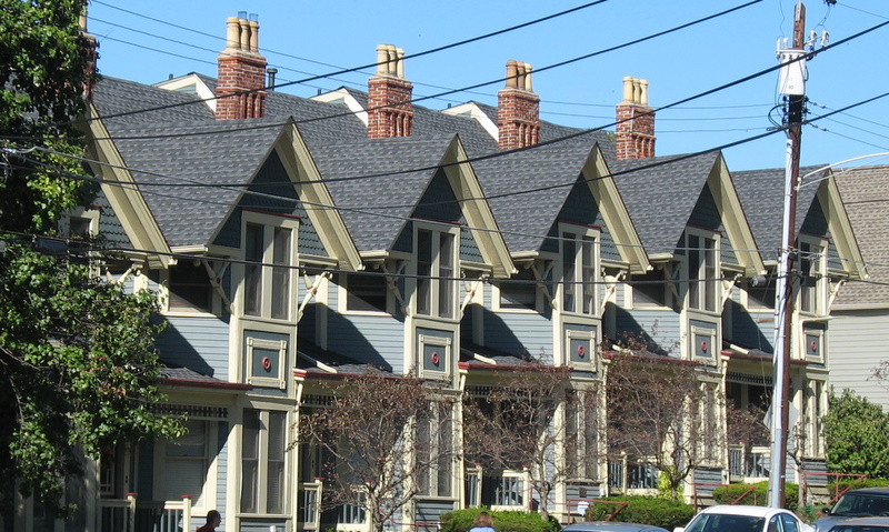 row of houses