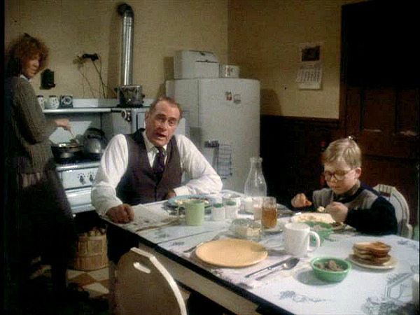 A Christmas Story movie house kitchen