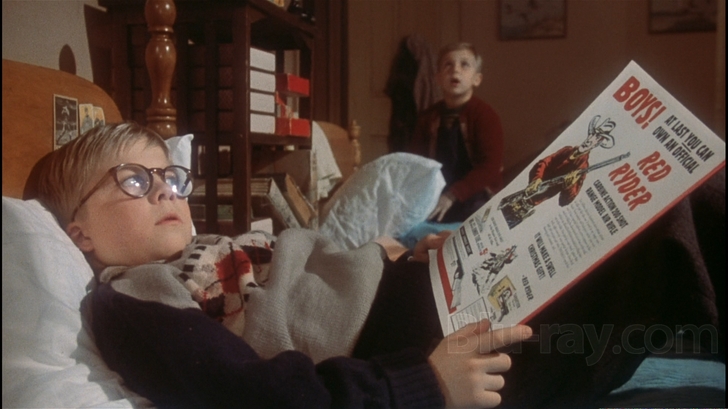 Ralphie in his bedroom Christmas Story